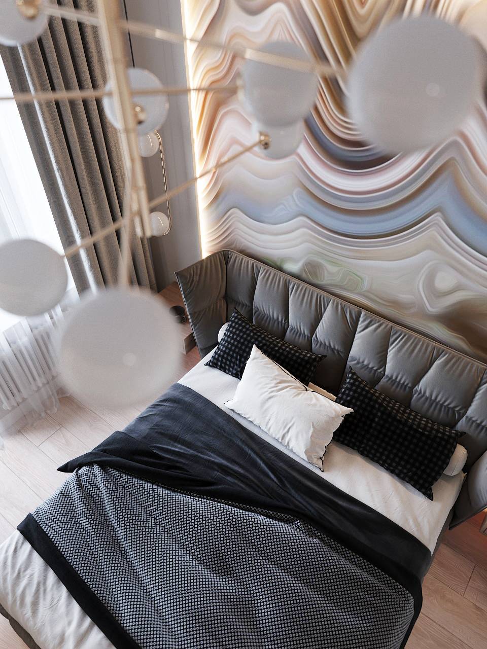 Проект спальни в Архангельске