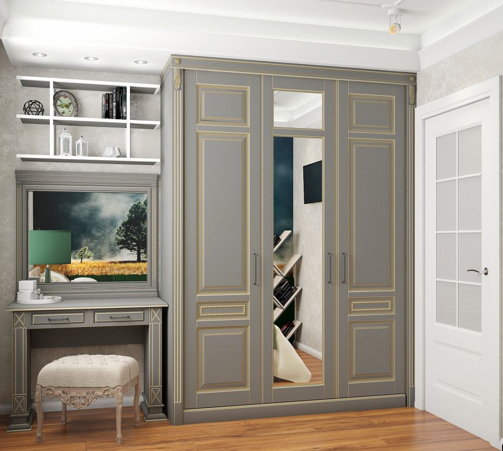 Дизайн интерьера 4-х комнатной квартиры S-79,0кв.м.