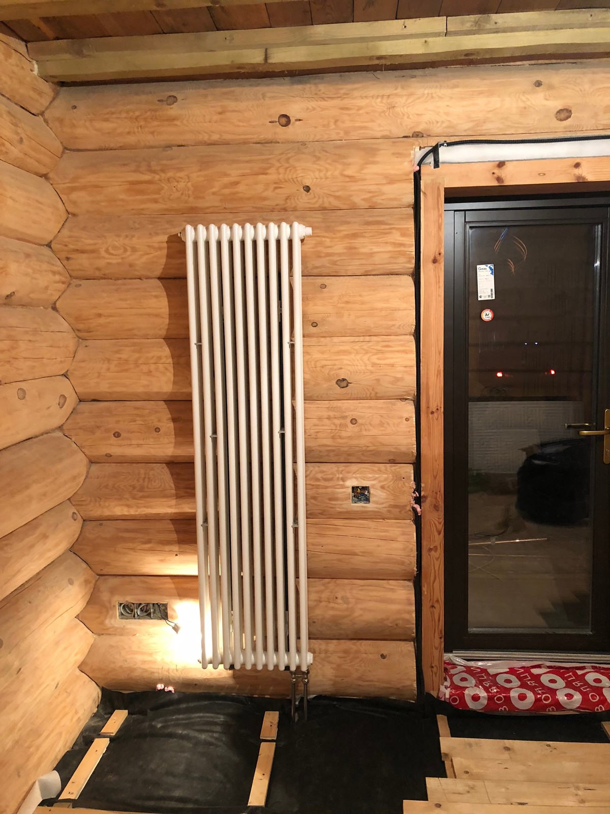 Отопление и водоснабжение в доме из бруса