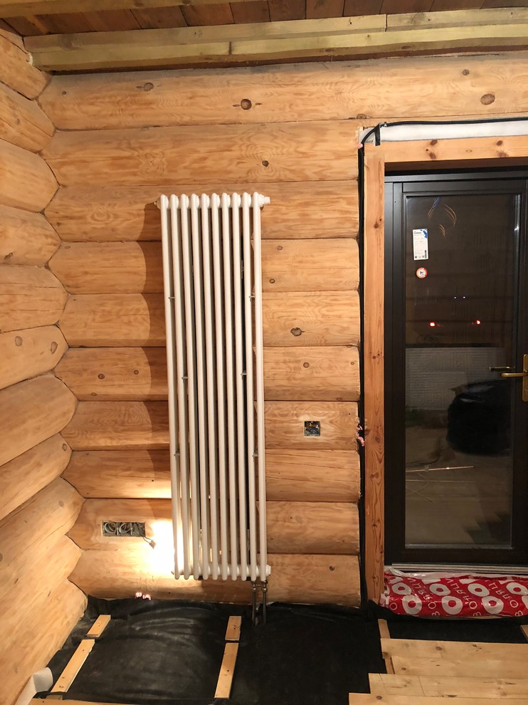 Отопление и водоснабжение в доме из бруса