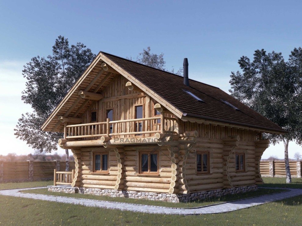 Обложка проекта: Жилой дом площадью 200 м2