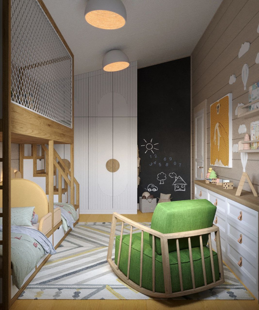 Дизайн-проект дома из клееного бруса в КП «Ново-луговая»