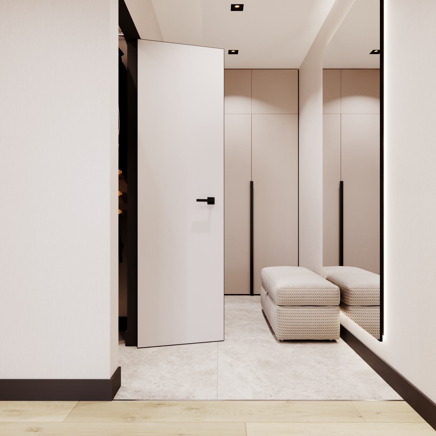 Минимализм в квартире на Басаргина