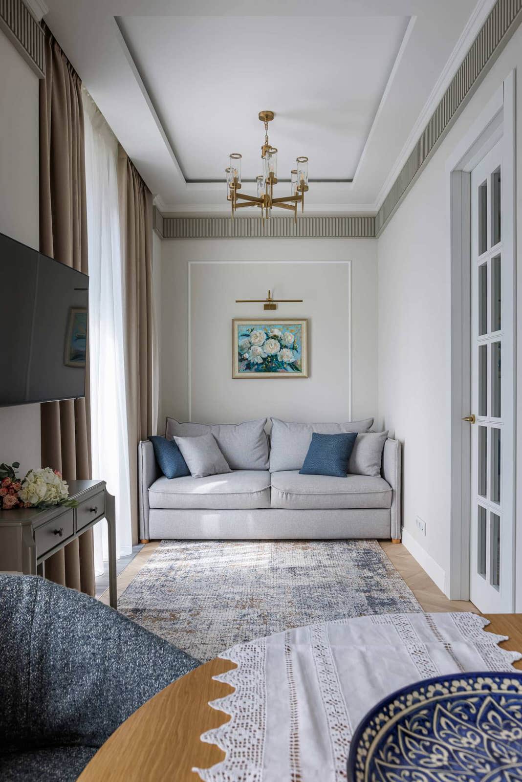 Дизайн и ремонт квартиры в ЖК «Фили Сити» — Нежность юности