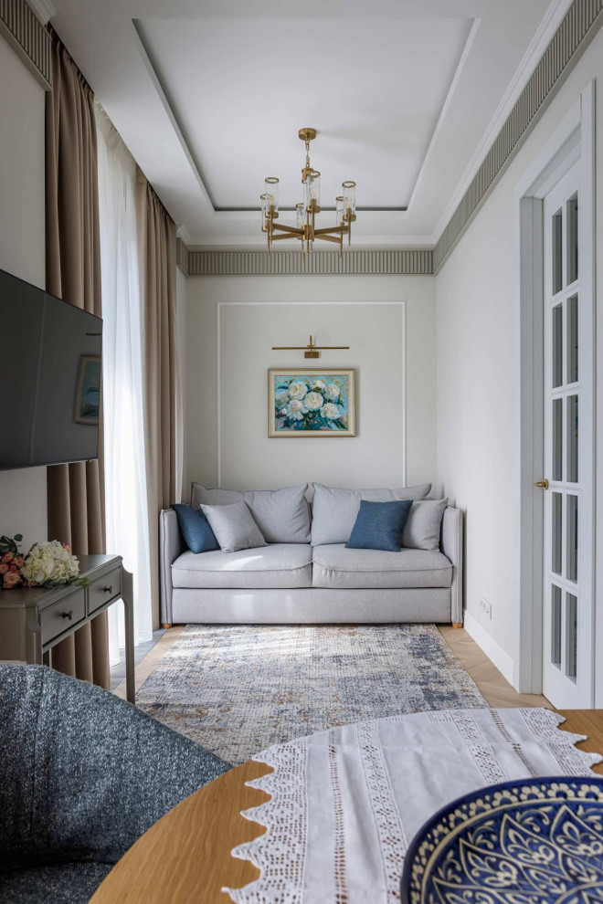 Дизайн и ремонт квартиры в ЖК «Фили Сити» — Нежность юности