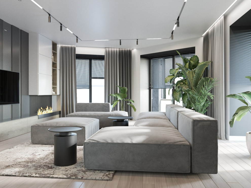 Белый, бежевый, серый...