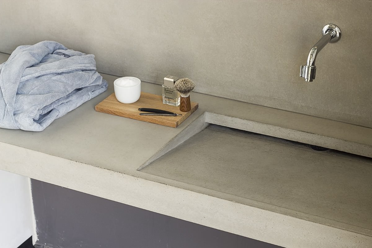 Материалы: 6 технологий декорирования стен под бетон