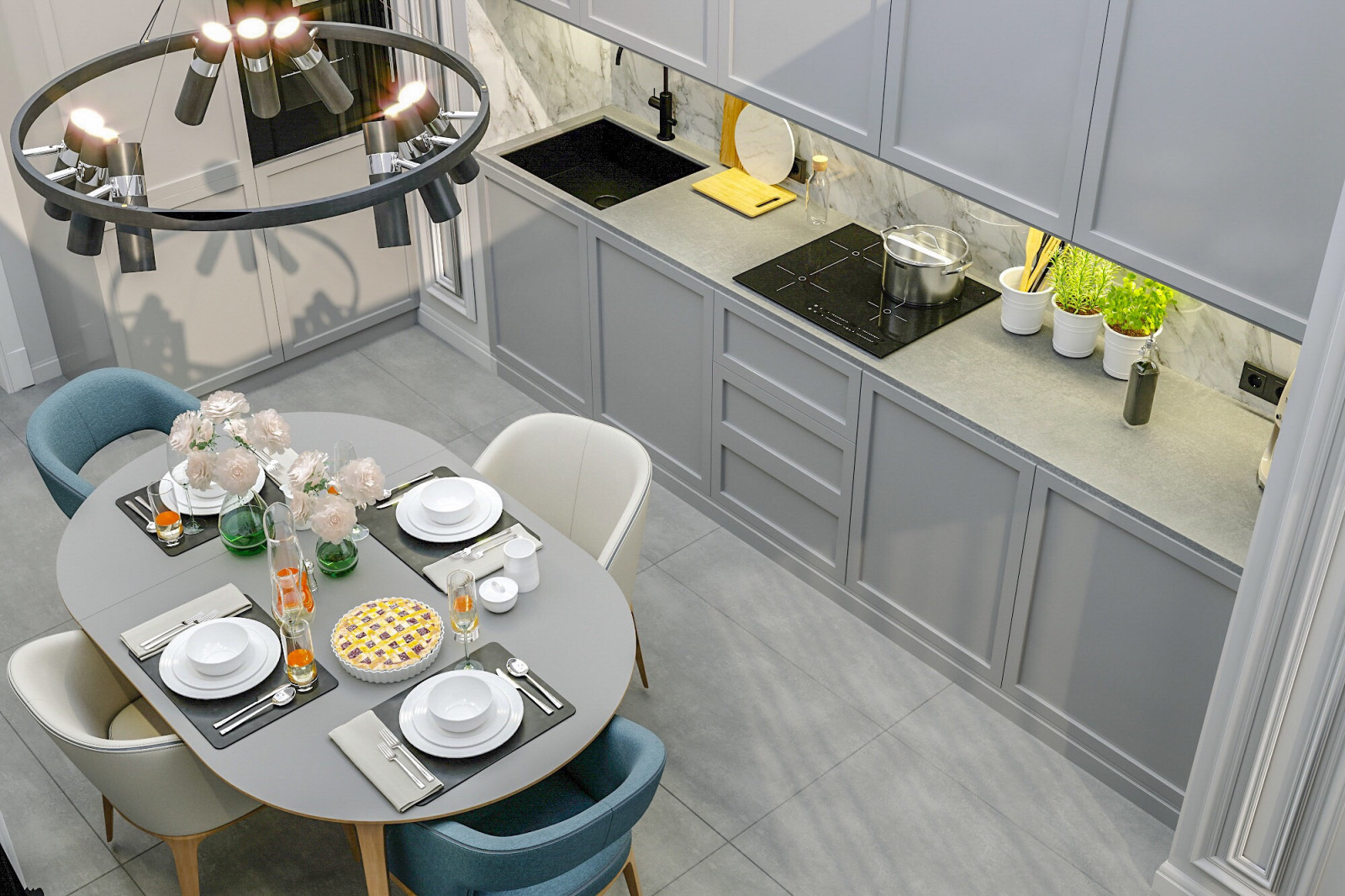 ДИЗАЙН-ПРОЕКТ КВАРТИРЫ 84 КВ. М