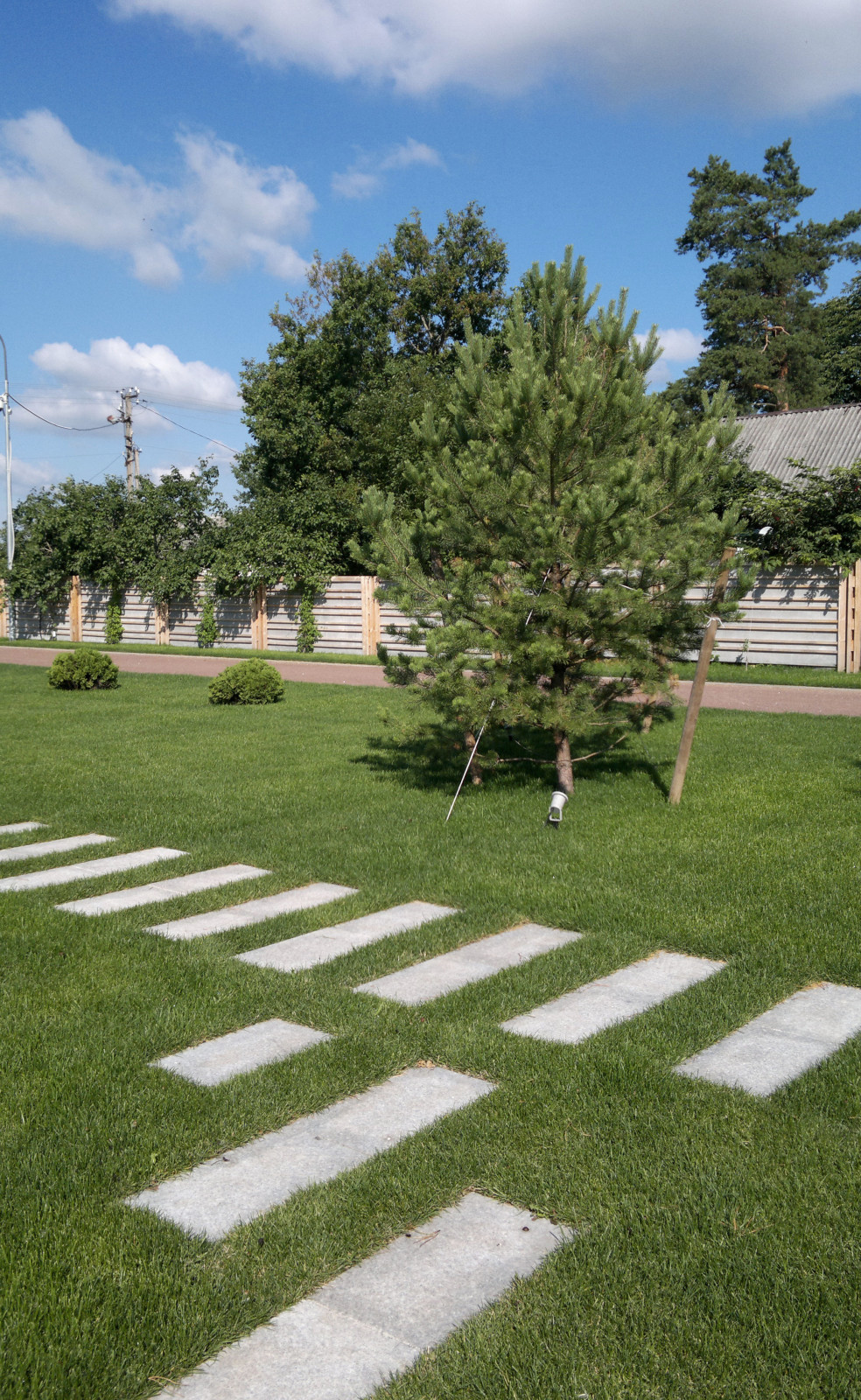Благоустройство загородного участка Ландшафтный дизайн