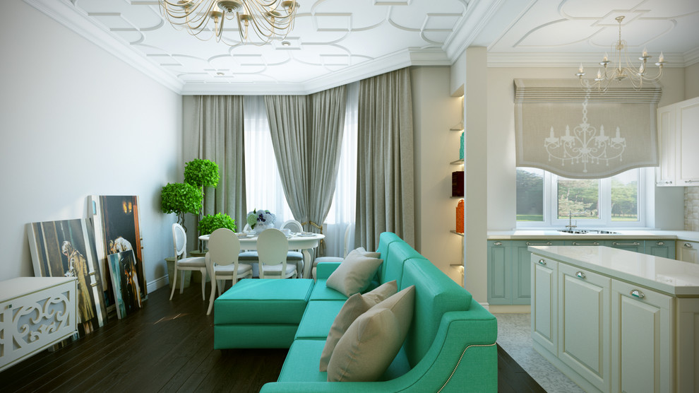 4-х комнатная квартира для молодой семьи. Проект.