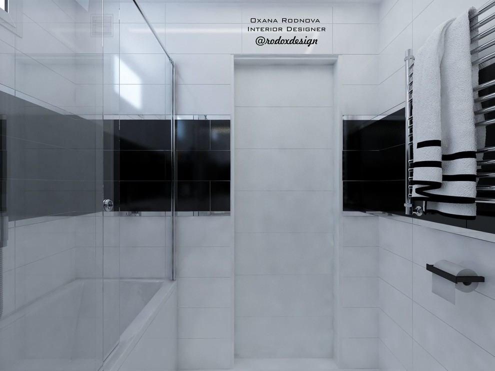Монохромная ванная