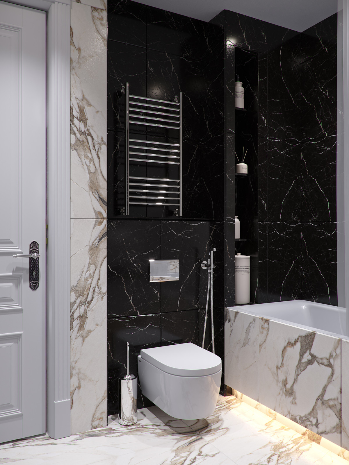 2х комнатная квартира в стиле современной классики