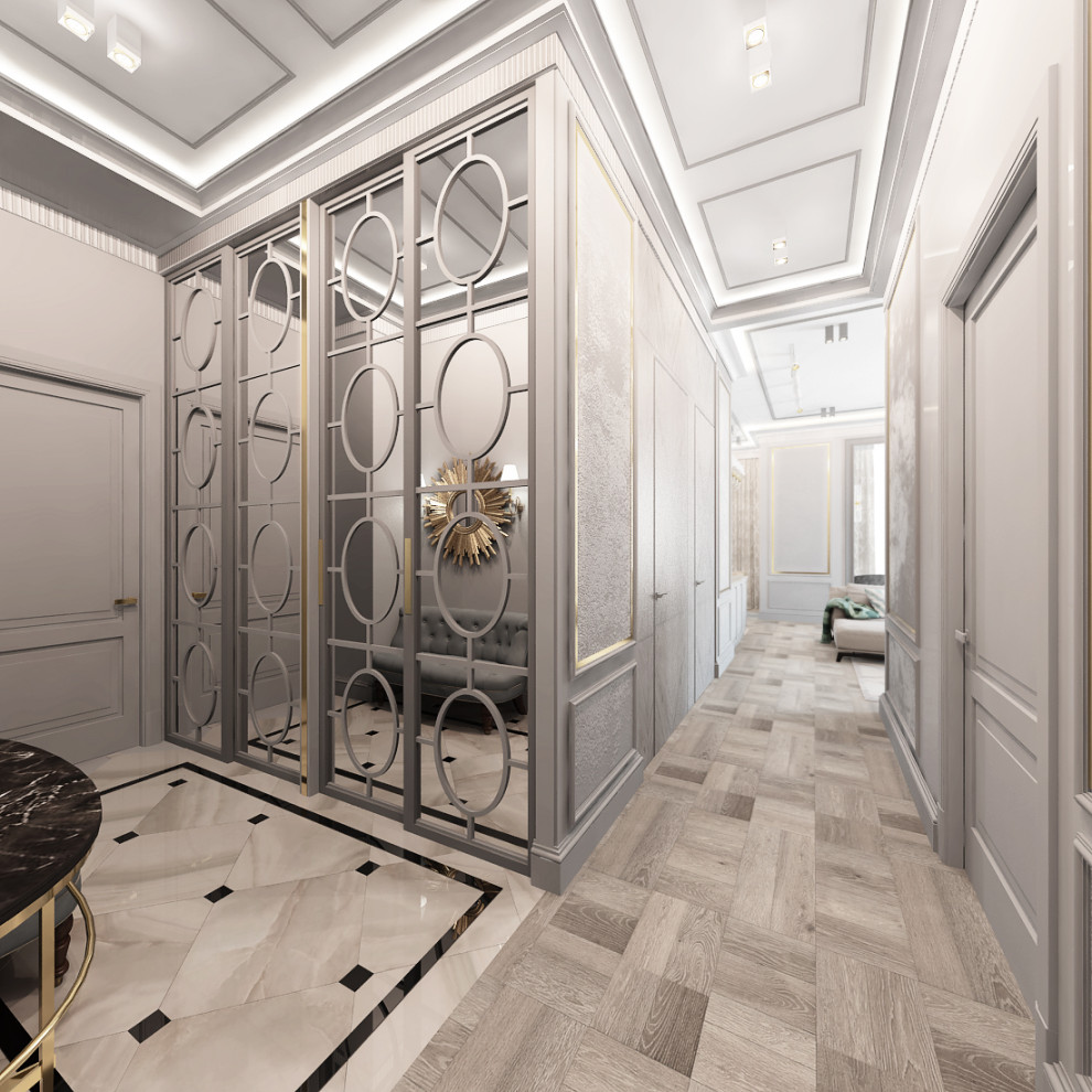 Обложка проекта: Серый гламур на Крестовском DeLuxe