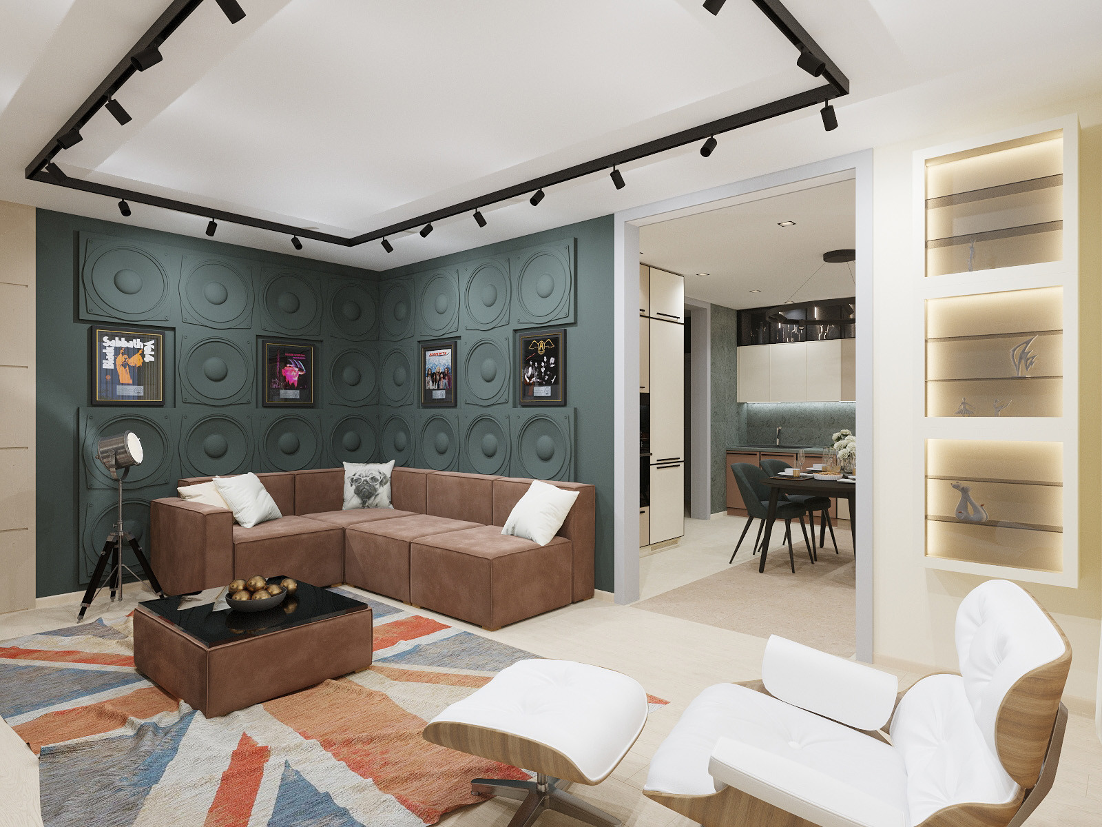 Квартира для "рокера".