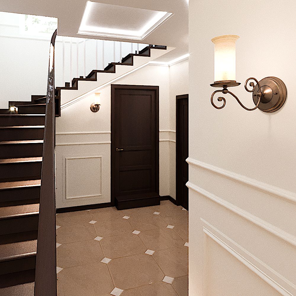 Дизайн-проект 3-х этажного особняка