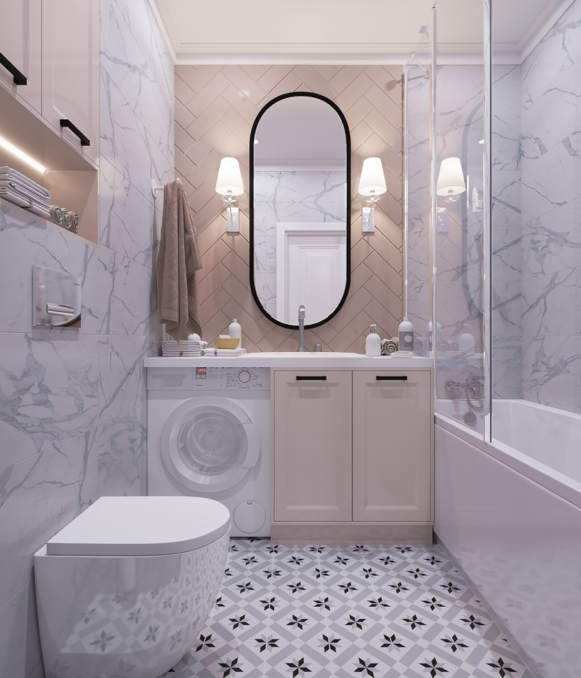 Дизайн проект 2х-комнатной квартиры в современной классике