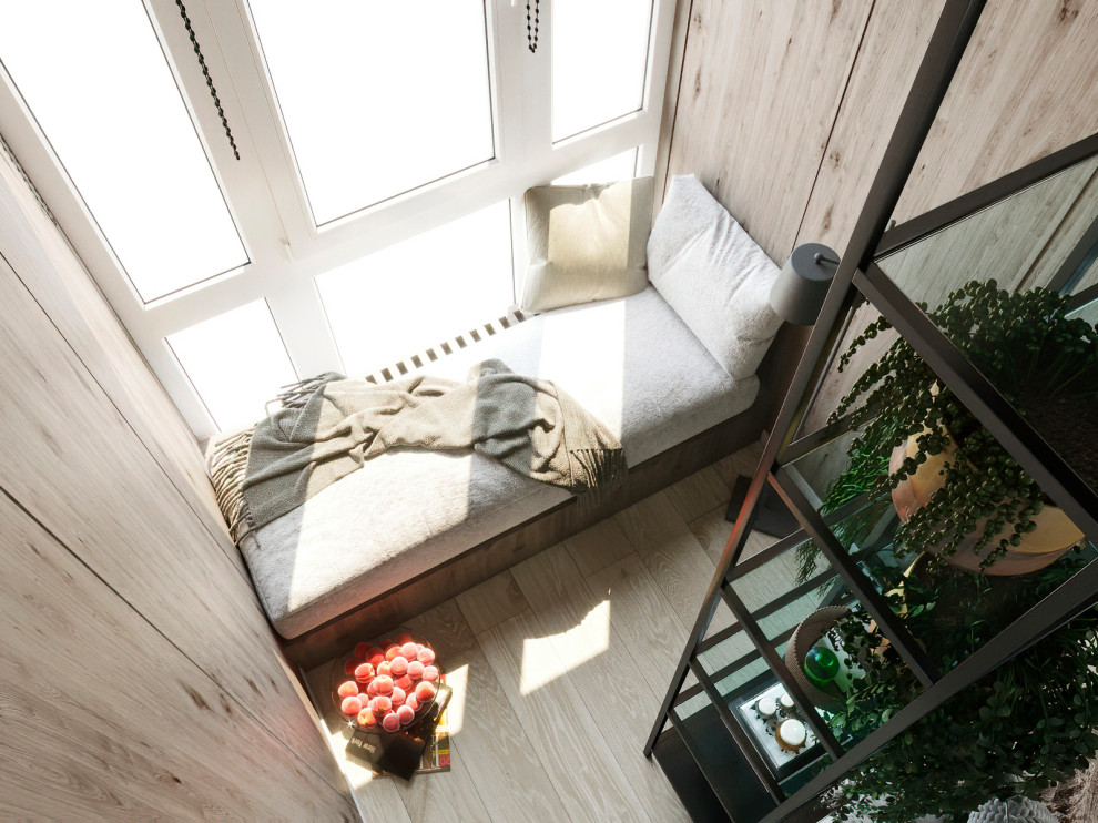 Квартира в современном стиле с элементами лофта