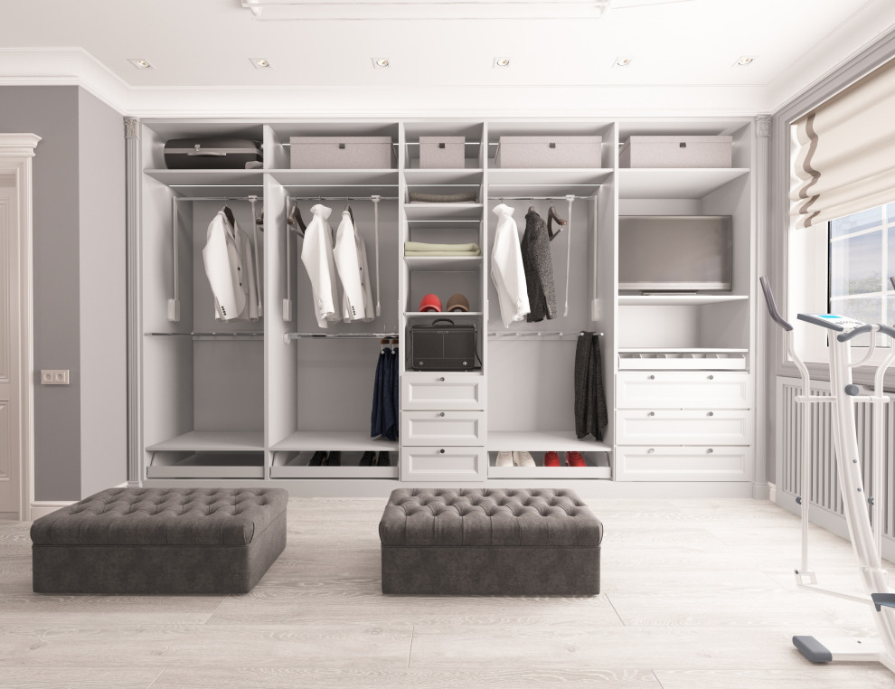 Обложка проекта: Гардеробная в коттедже в Славгороде