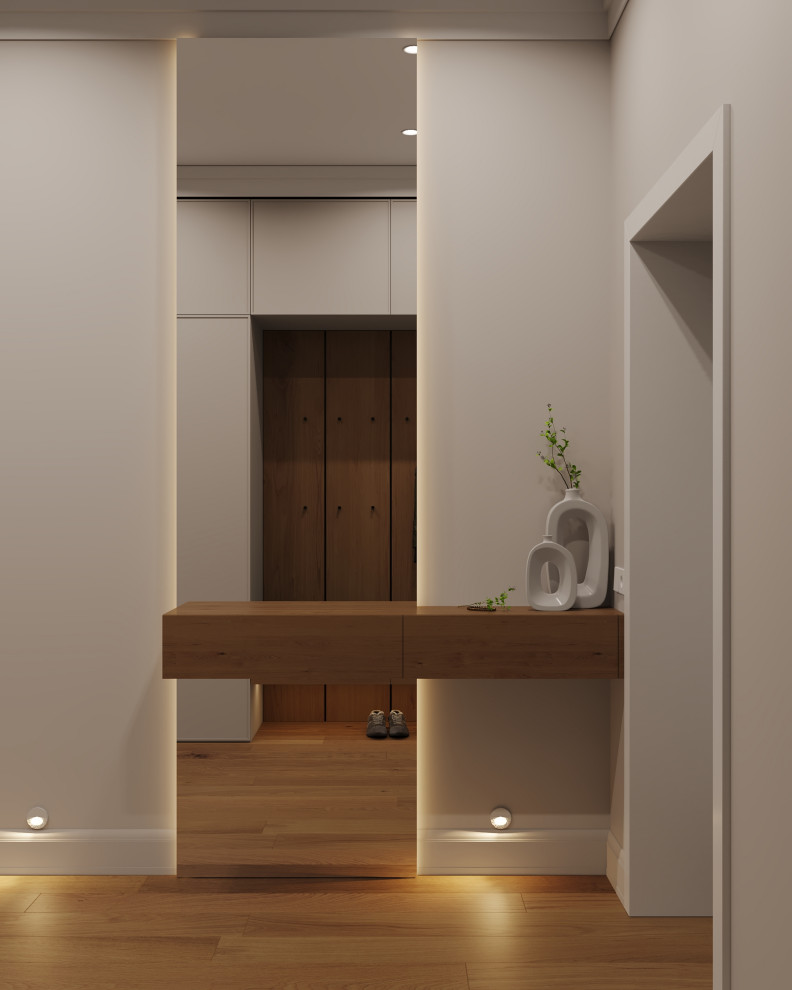 Кухня-гостиная (Частный дом в Малой Валяевке, Пензенская область)