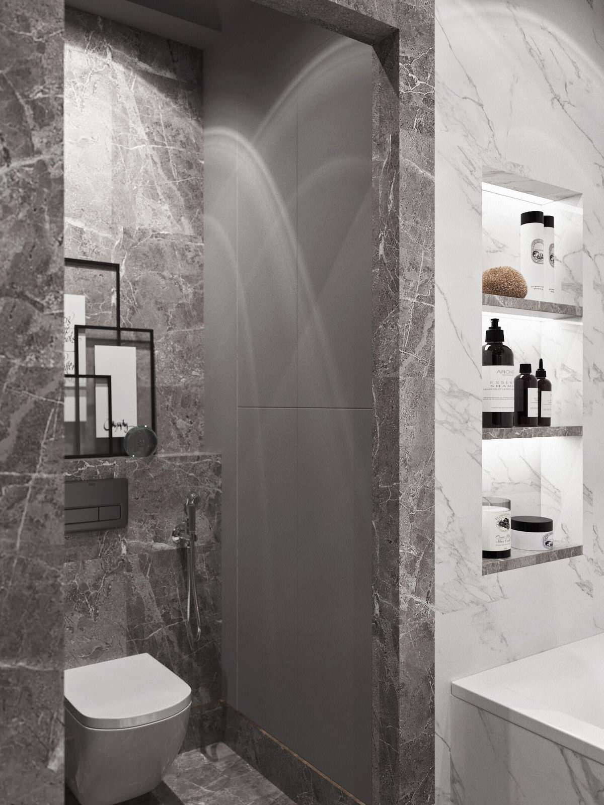 Дизайн интерьера квартиры с межкомнатным окном