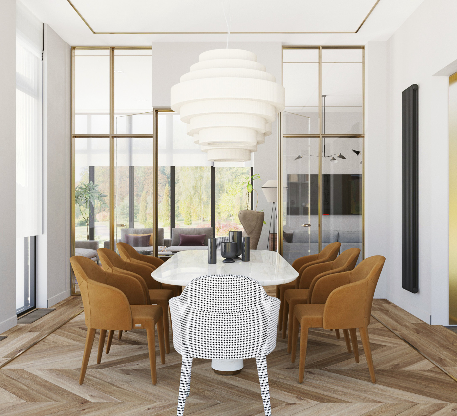 Обложка проекта: Проект кухни и столовой в доме, Владимирская область