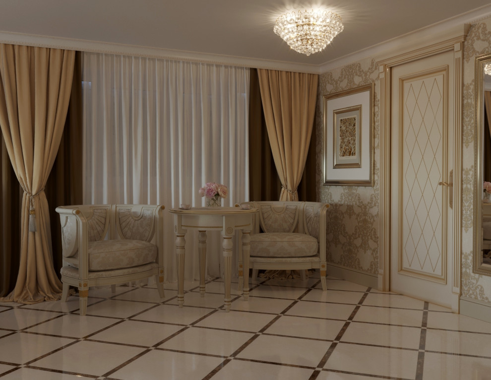 Дизайн-проект кухни-столовой в п.Витязево