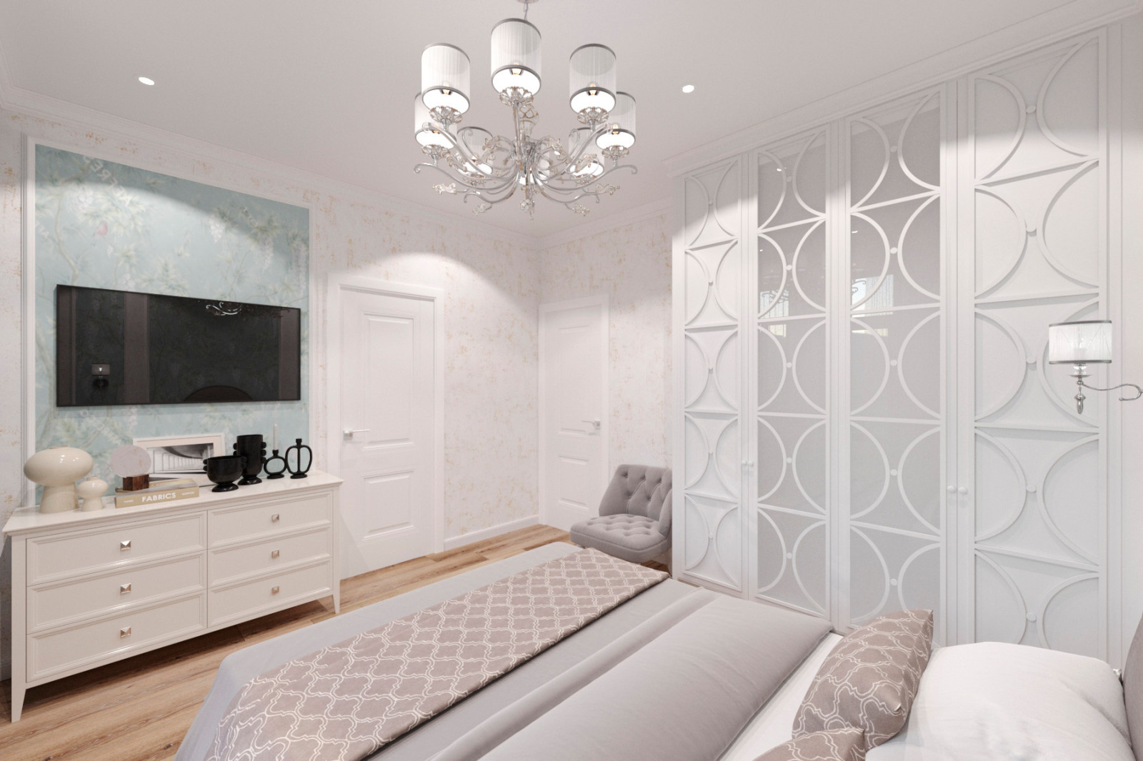 Неоклассика, дом для молодой семьи