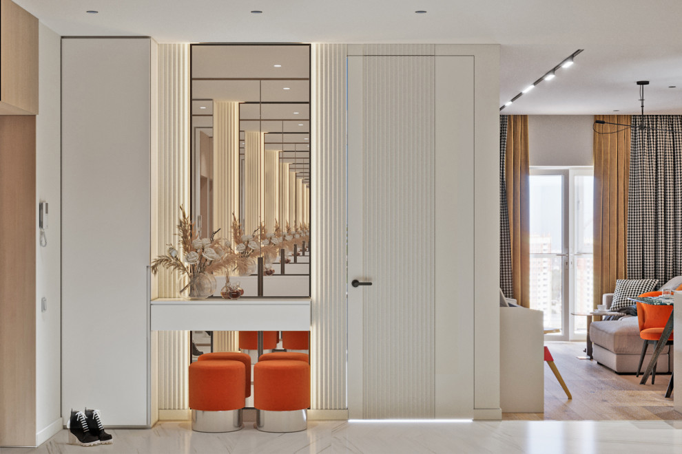 Теплый проект квартиры на севере