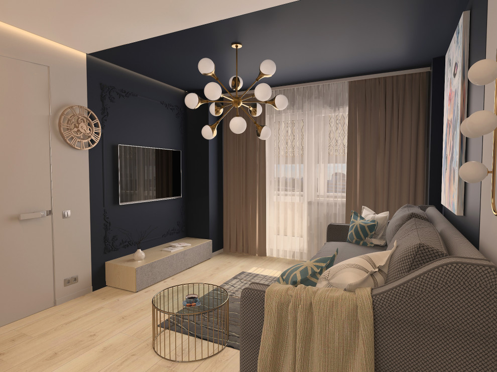 1к. Квартира "Голубика в соку"