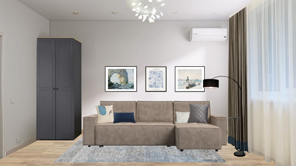 Двухкомнатная квартира под сдачу. Коллаж