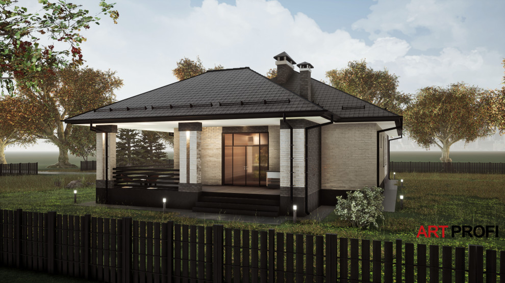 Обложка проекта: Загородный дом 167 м2