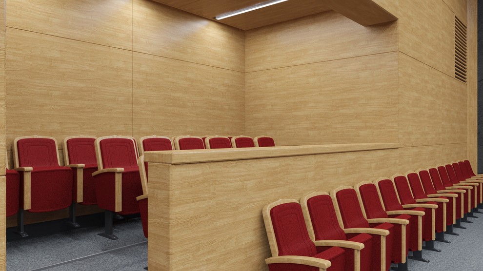 Зрительный зал в центре культуры