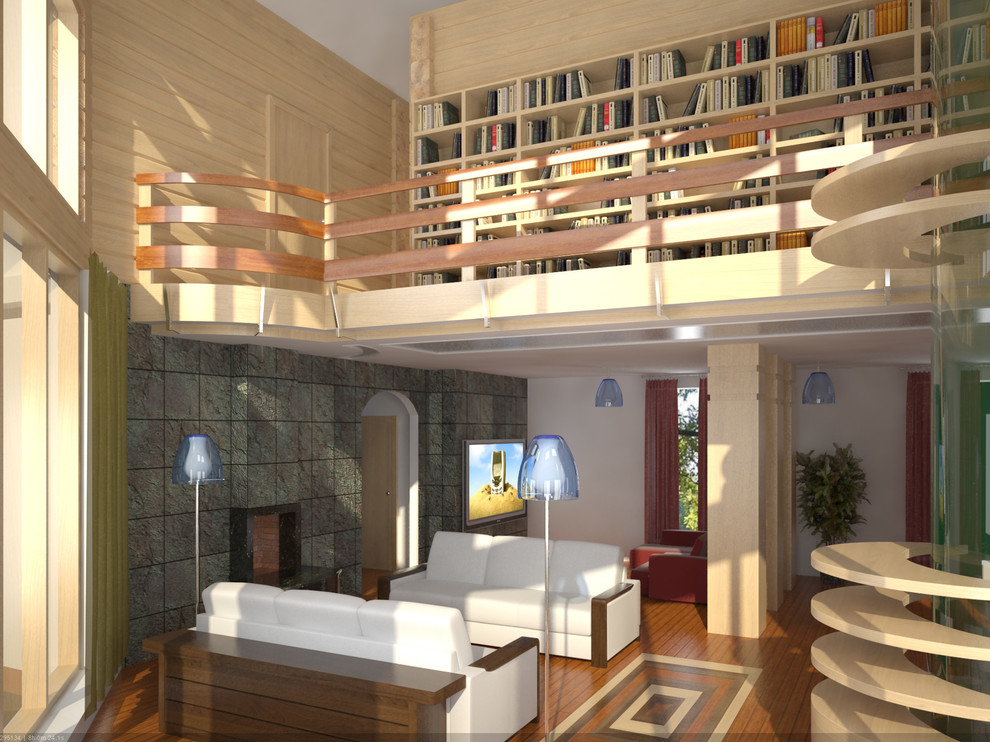 Частный дом из клееного бруса