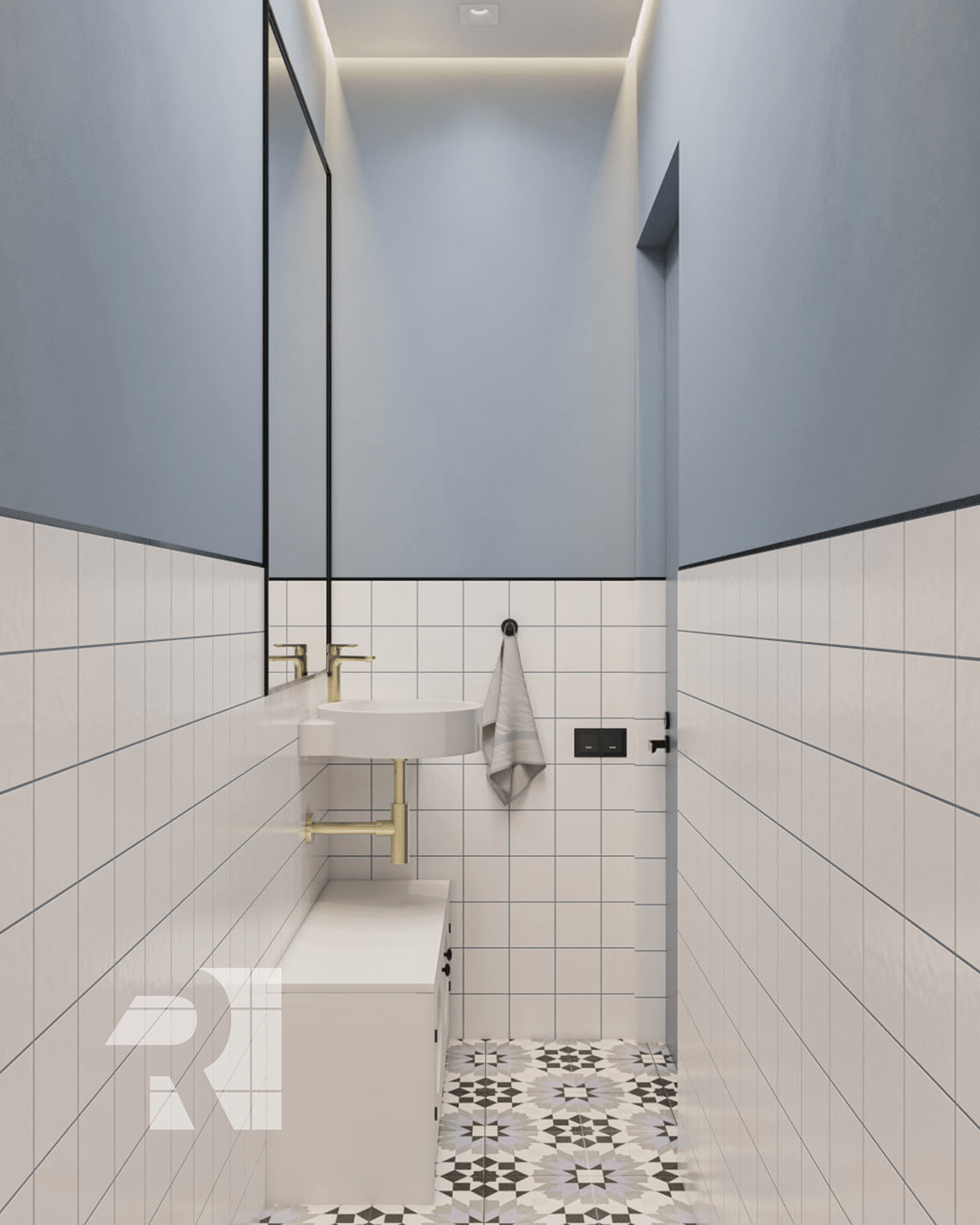 Двухкомнатная квартира в современном стиле