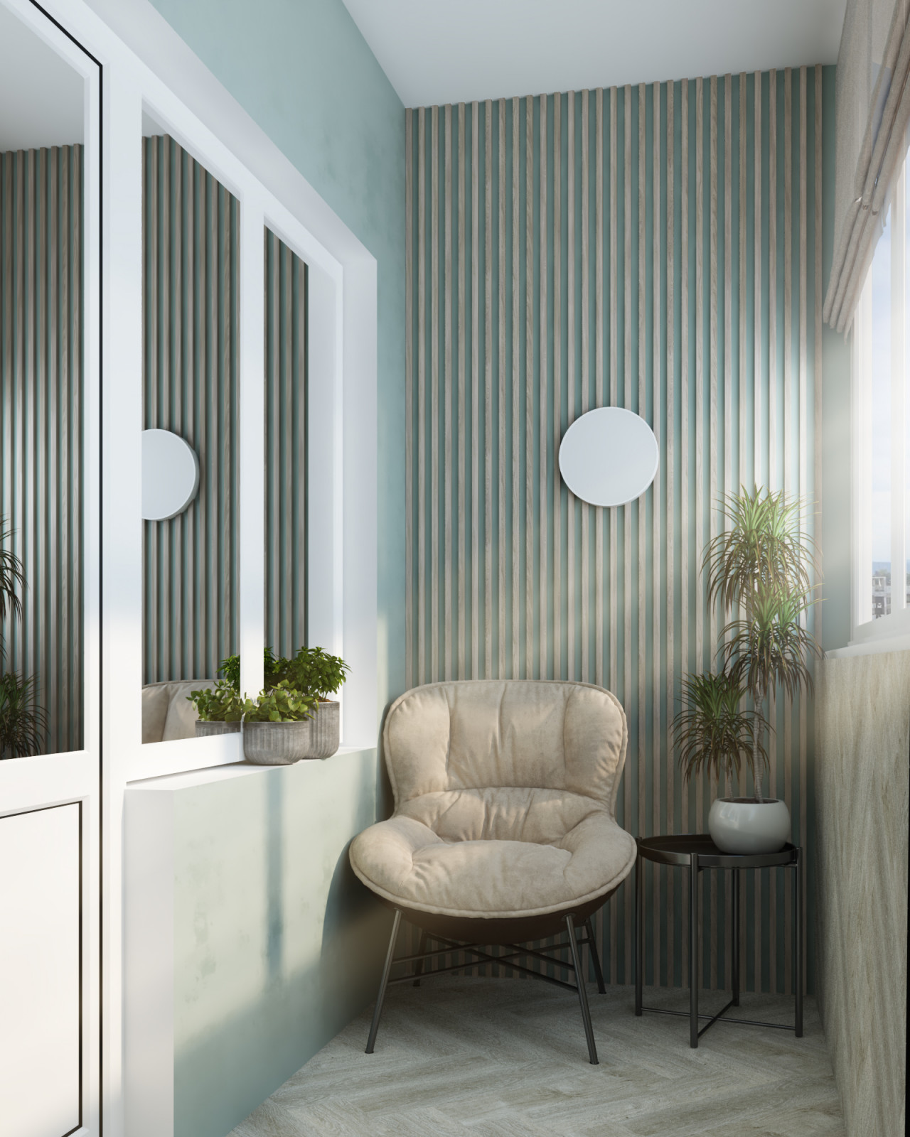 Интерьер однокомнатной квартиры по ул. Ломоносова