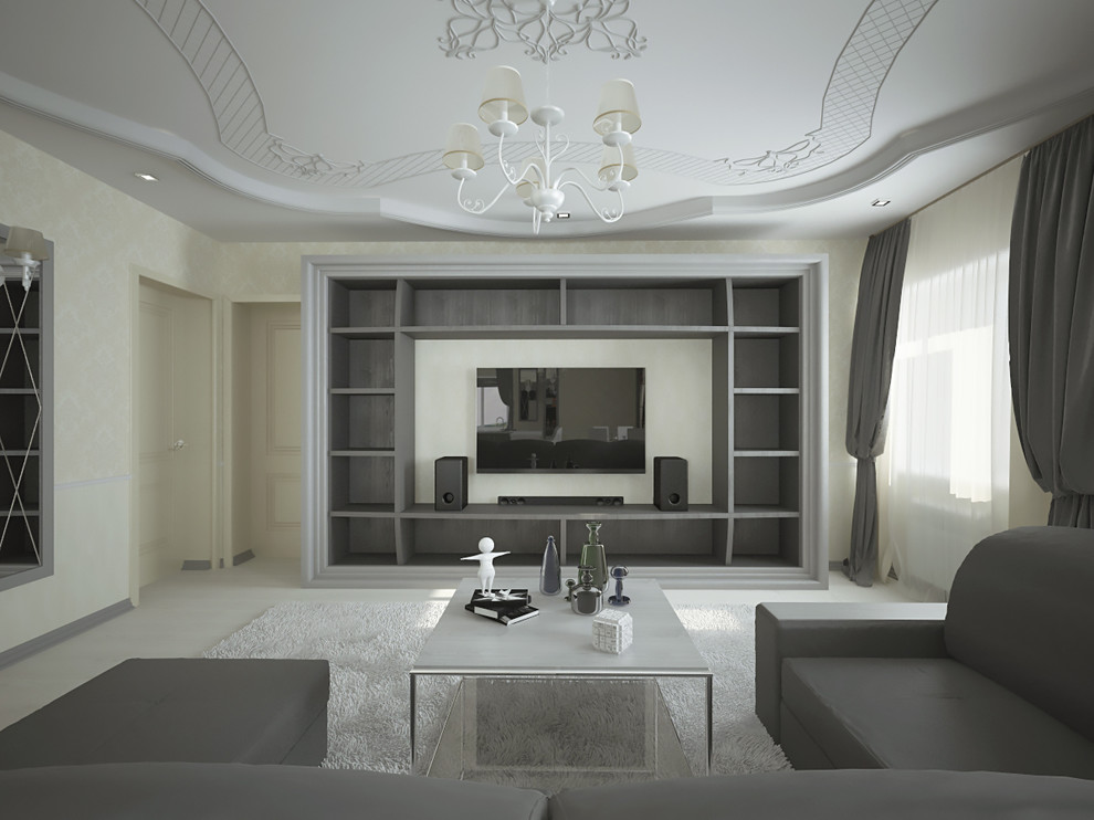 Дом семьи с тремя детьми