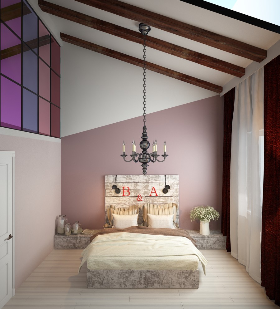 Обложка проекта: Дизайн квартиры с монсардным этажом для молодой пары