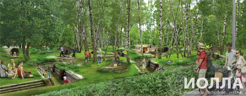 Проект благоустройства городского сквера "Аллея героев"