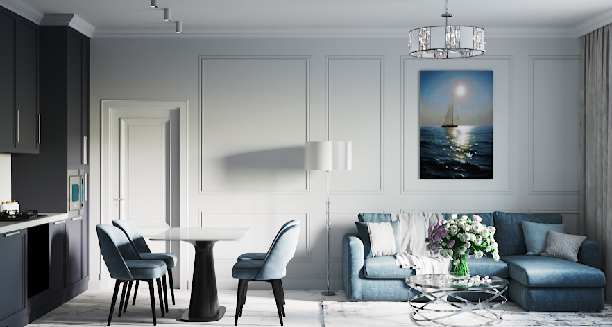 Кухня-гостиная