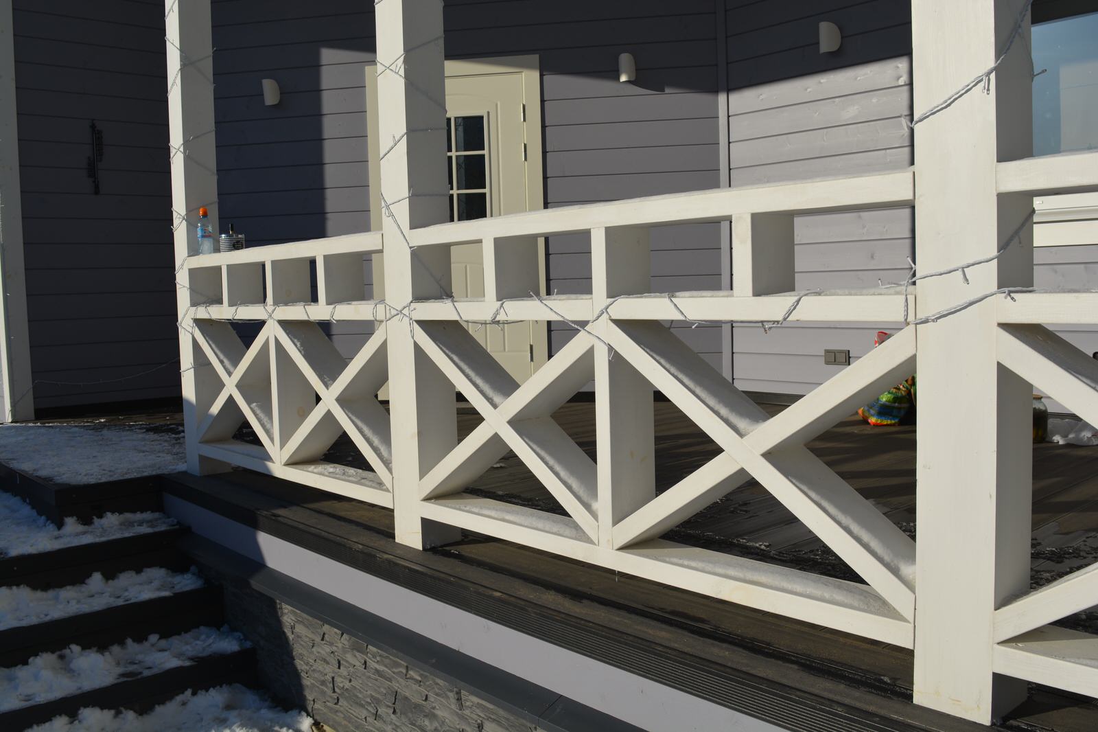 Одноэтажный загородный дом