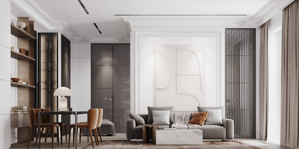 Обложка проекта: Квартира в ЖК Триумф Палас 50 кв.м.