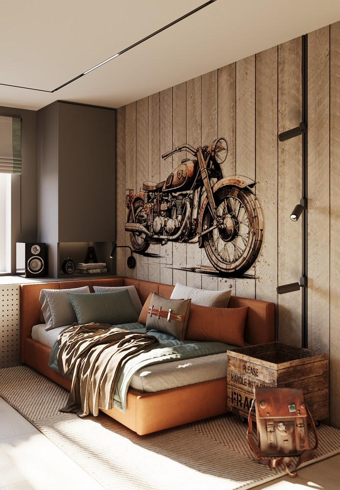 Детская для подростка в стиле Лофт