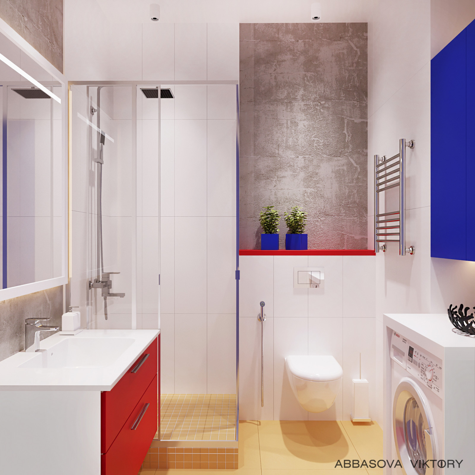 КРАСНЫЙ И СИНИЙ