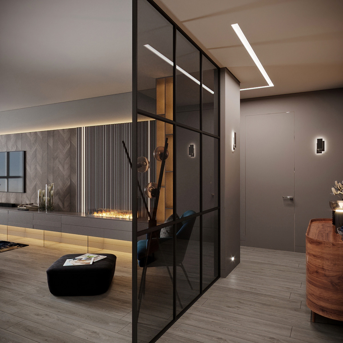 Дизайн квартиры в ЖК "Сердце Каспия"