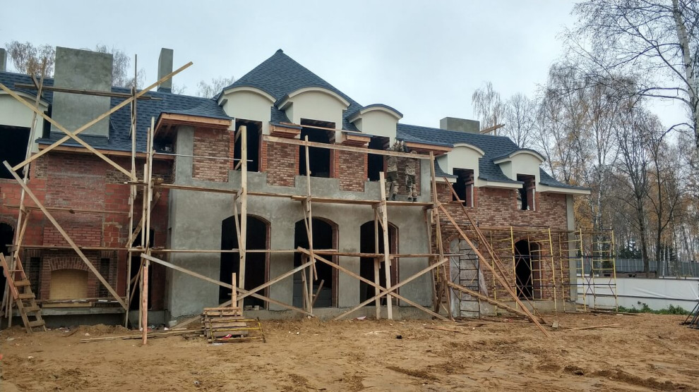 Строительство резиденции в Антоновке