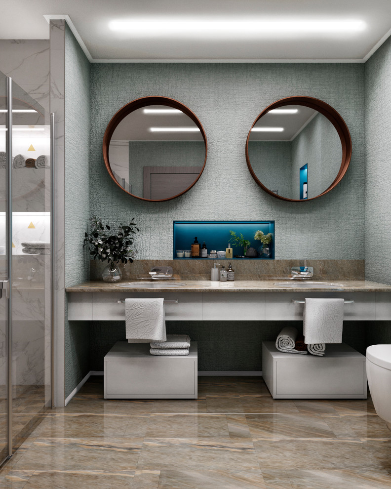 Дизайн квартиры "Симбиоз с природой"