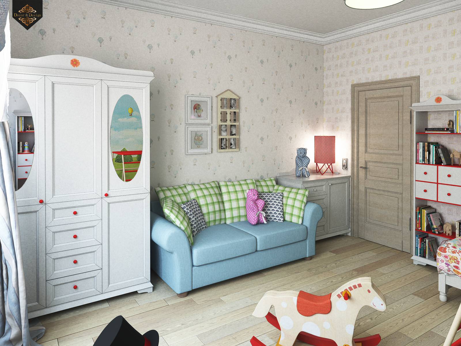 Обложка проекта: "Фьюжн в интерьере"трехкомнатная квартира в Казани по ул. Муштари