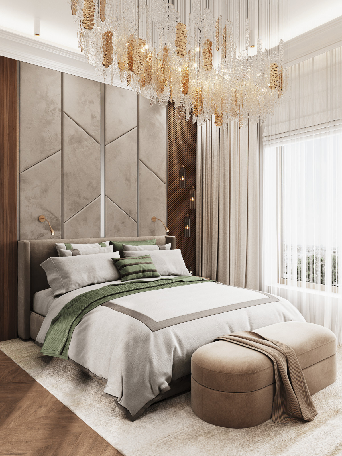 Современный интерьер на 200 кв.м.