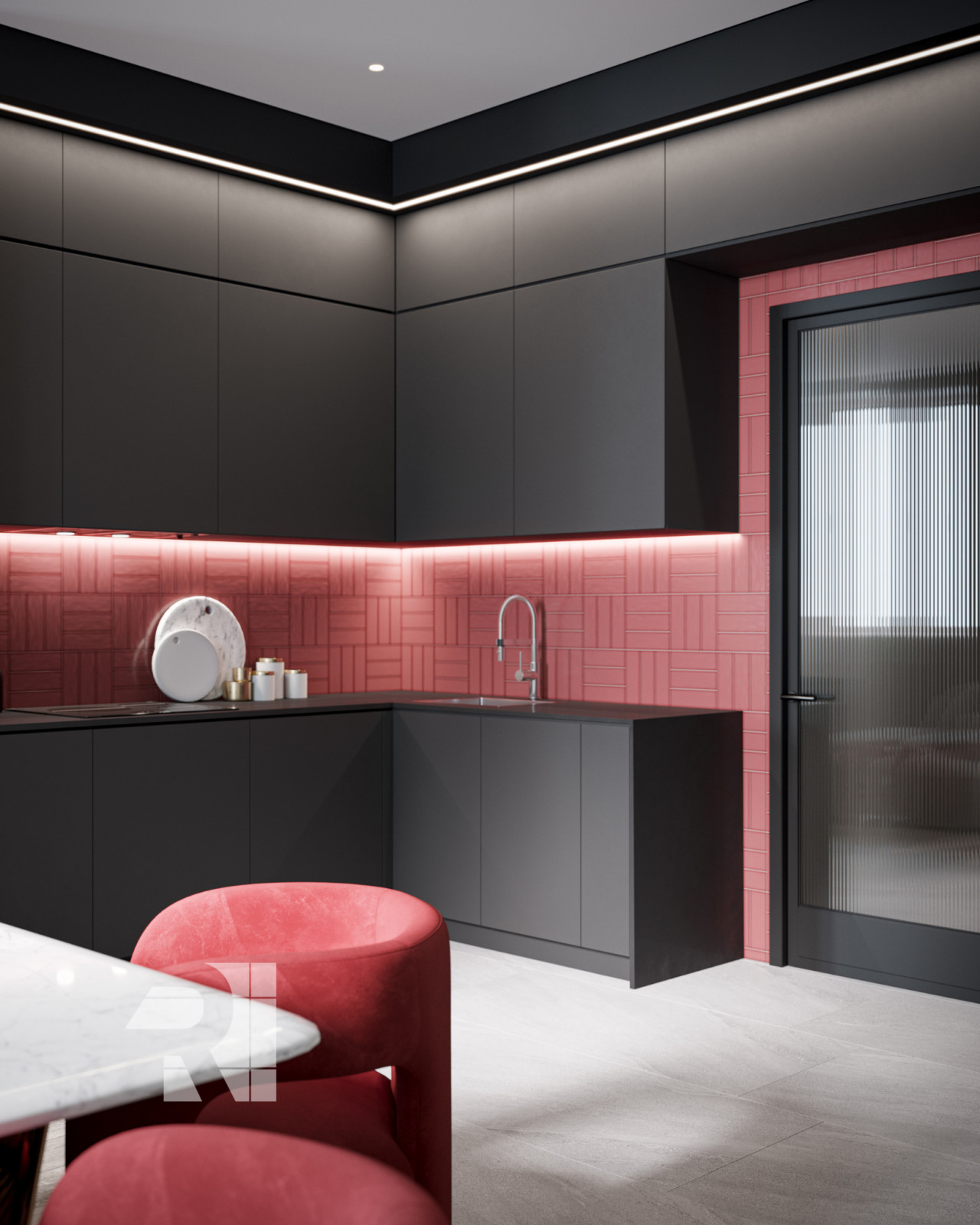 Современный стиль с элементами ар-деко