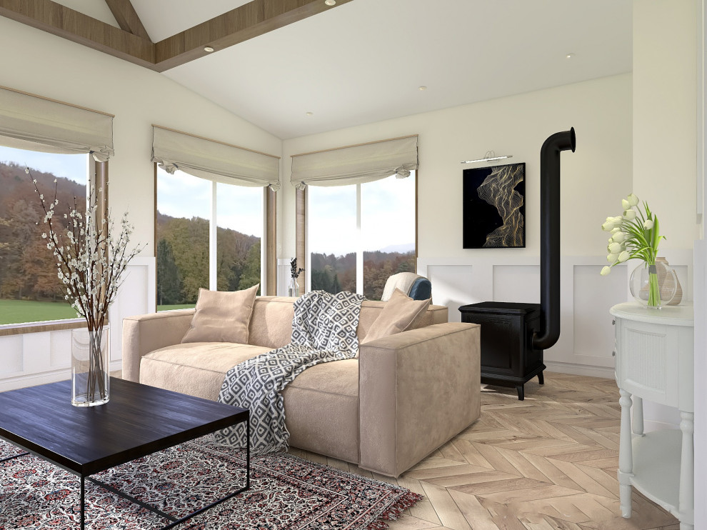 Квартира в немецком дом е в неоклассическом стиле